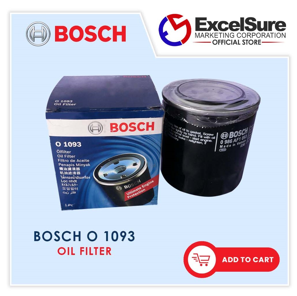 BOSCH Oil Filter O 1093 C 407 ExcelSure Marketing Corporation